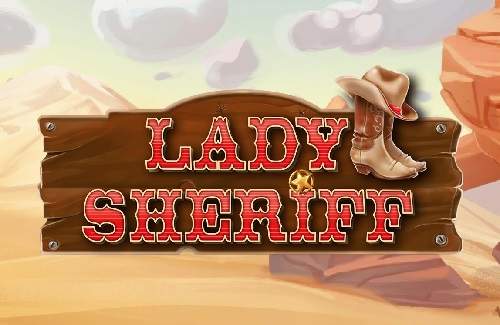 Lady Sheriff Online Slot Logo