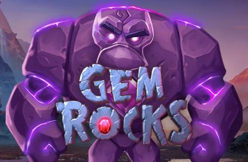 Gem Rocks Online Slot Logo