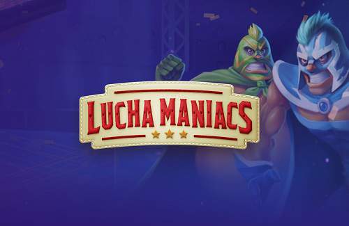 Lucha Maniacs Online Slot Logo