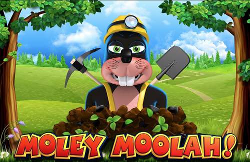 Moley Moolah Online Slot Logo