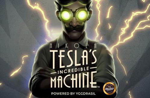 Nicola Tesla's Incredible Machine Online Slot Logo