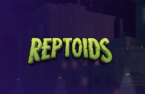 Reptoids Online Slot Logo