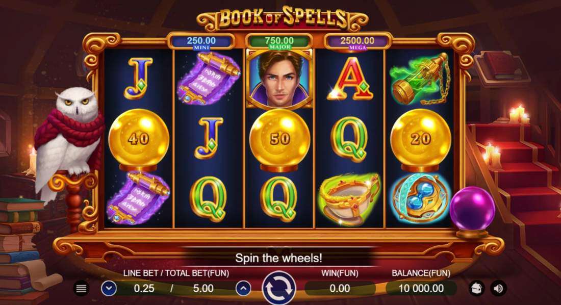 BOOK OF SPELLS Online Slot Logo