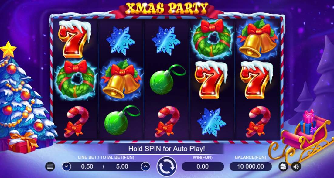 XMAS PARTY Online Slot Logo