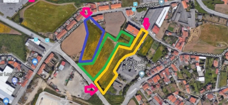 Terreno para Arrendamento em Perafita, Lavra e Santa Cruz do Bispo