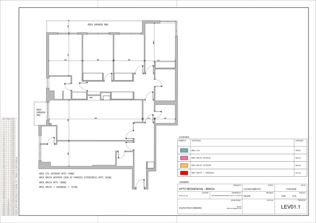 Apartamento T4 para Venda em São Vitor (Braga)