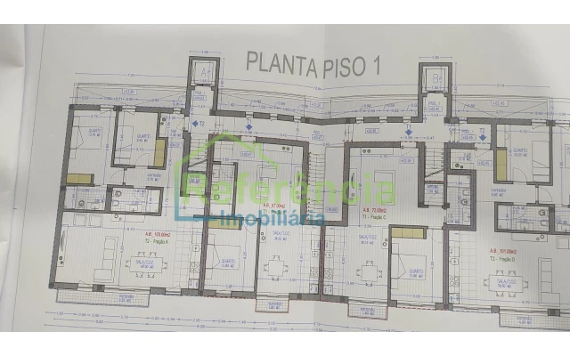 Apartamento T1 para Venda em Planalto de Monforte (Oucidres e Bobadela)