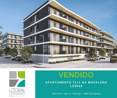 Apartamento T1 para Venda em Madalena