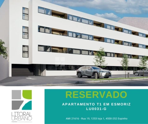 Apartamento T1 para Venda em Esmoriz