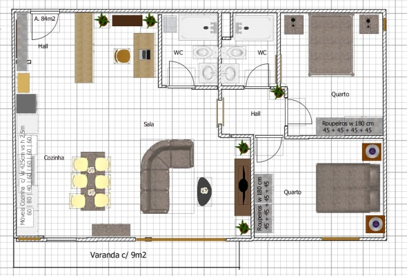 Apartamento T2 para Venda em Oliveira do Douro