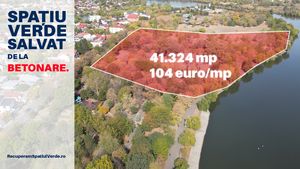 Patru HECTARE de spațiu verde salvate de la betonare.