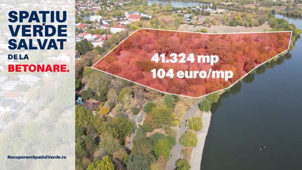 Patru HECTARE de spațiu verde salvate de la betonare.