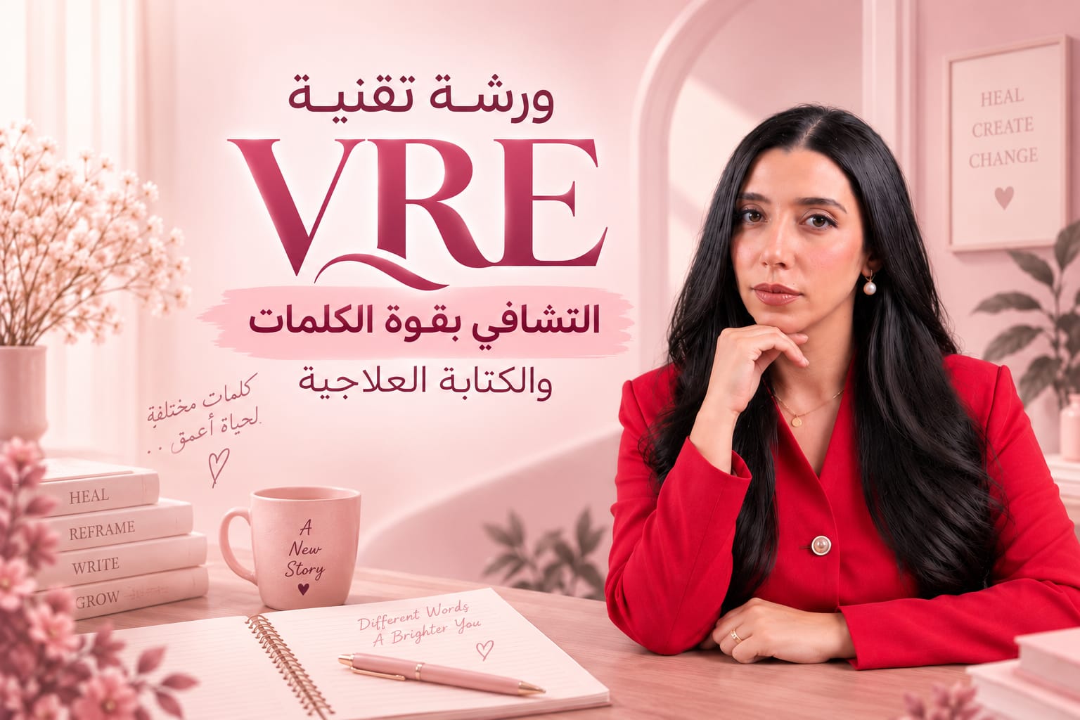 ورشة تقنية VRE – التشافي بقوة الكلمات والكتابة العلاجية