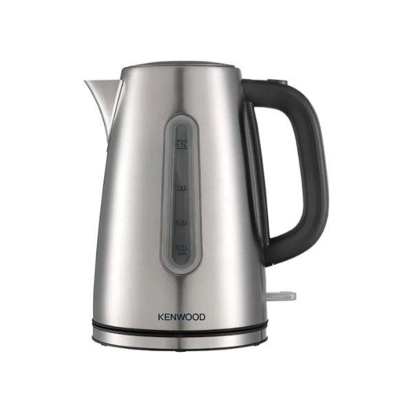 غلاية لاسلكية Kenwood – بقوة 3000 واط، سعة 1.7 لتر، ستانلس ستيل، إغلاق تلقائي وفلتر شبكي قابل للإزالة