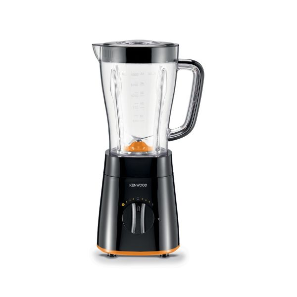 خلاط صناعي Kenwood – بقوة 500واط، سعة 1.5 لتر، مع مطحنة ومفرمة وكسر تلج