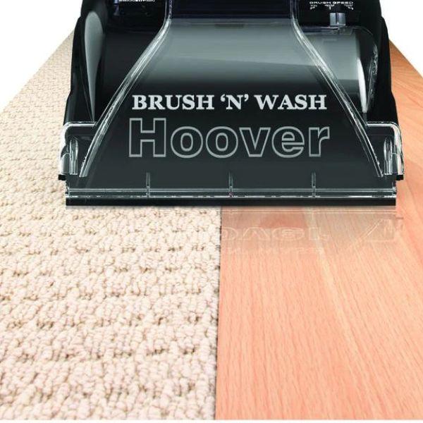 ليافة سجاد Hoover – سعة 4 لتر للماء النظيف و3 لتر للماء المتسخ، تنظيف رطب وجاف سريع