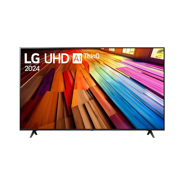 شاشة LG ذكية 2024 UHD 4K – WebOS مع ريسيفر داخلي (50/65 بوصة)