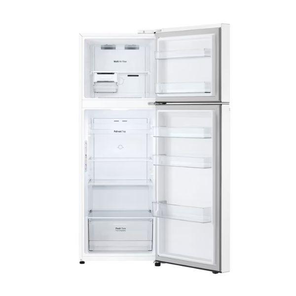براد LG ذكي 360 لتر – بابين، تبريد متقدم، محرك صامت وتقنية Door Cooling مع تشخيص أعطال ذكي
