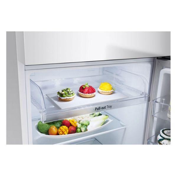 براد LG ذكي 360 لتر – بابين، تبريد متقدم، محرك صامت وتقنية Door Cooling مع تشخيص أعطال ذكي