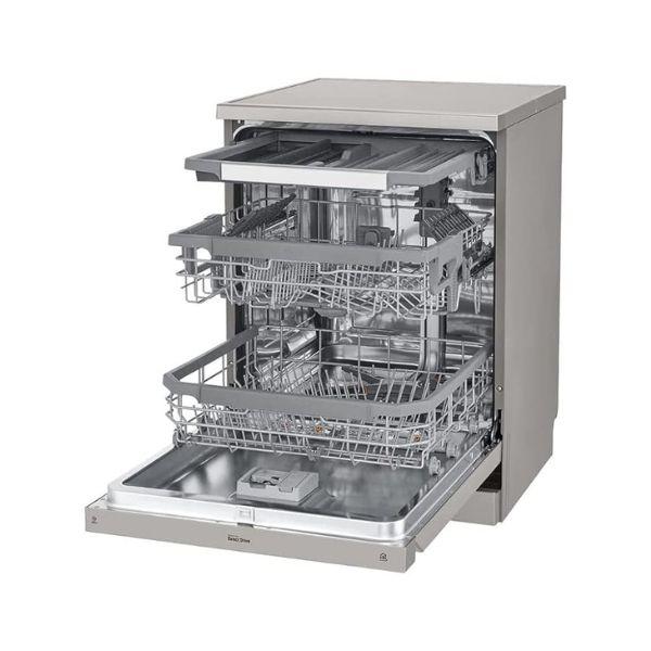 جلاية 14LG برامج، 4 رؤوس رش، 10L، موفّر طاقة، سمارت، تحكم عن بعد، بخار، مانع ضجيج – فضي