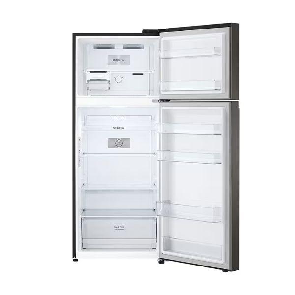 براد LG ذكي 375 لتر – بابين، تبريد متقدم، محرك صامت وتقنية Linear Cooling مع تشخيص أعطال ذكي
