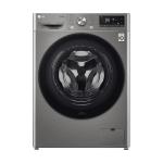 غسالة 11kg LG ستانلس انفيرتر A+++، 1400 دورة، Steam، غسيل تيربو، ThinQ سمارت – باب فيميه