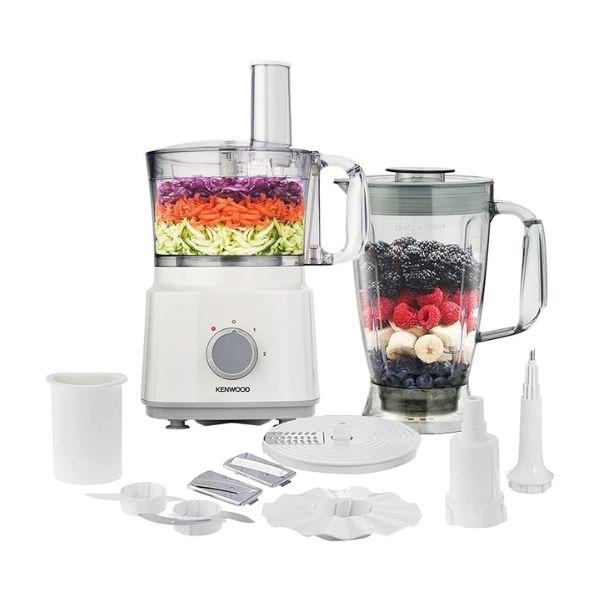 محضرة طعام وخلاط Kenwood – بقوة 750 واط، سعة 2 لتر، بلاستيك، 2 سرعة