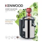 عصارة فواكه Kenwood – بقوة 700واط، سعة 750 مل، ستانلس ستيل، 2 سرعة، نظام مضاد للتنقيط