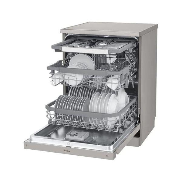 جلاية 14LG برامج، 4 رؤوس رش، 10L، موفّر طاقة، سمارت، تحكم عن بعد، بخار، مانع ضجيج – فضي