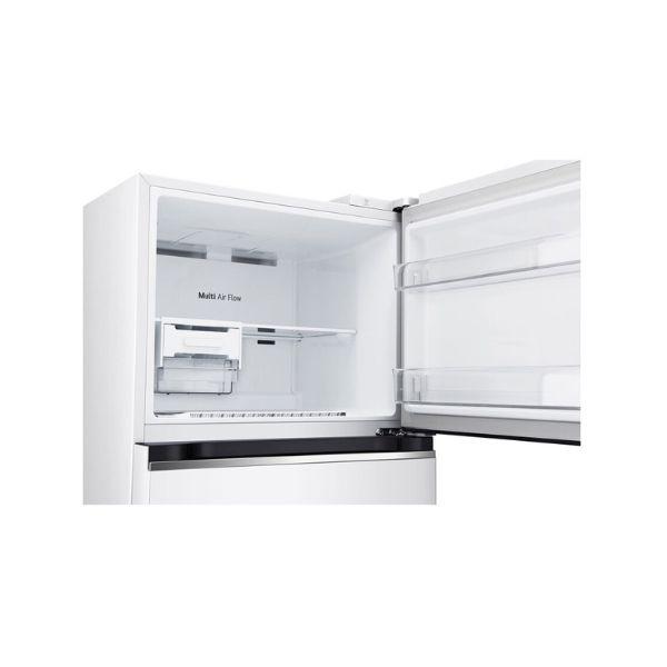 براد LG ذكي 360 لتر – بابين، تبريد متقدم، محرك صامت وتقنية Door Cooling مع تشخيص أعطال ذكي