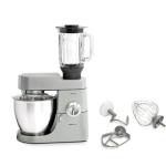 عجانة من KENWOOD سلسلة Premier Major - وعاء معدني سعة 6.7 لتر - استطاعة 1200 واط – مزودة بمفرمة لحم، خلاط، طاحنة حبوب، وعاء عجين ونحاس - KMM770