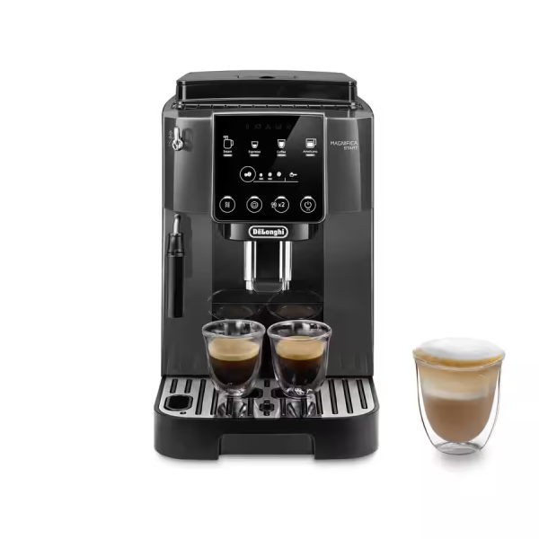 ماكينة قهوة Delonghi أوتوماتيكية - مع مطحنة بن - شاشة لمس رقمية - 15 بار - 1450W