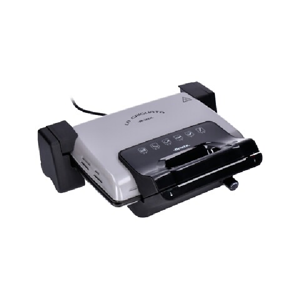 شواية Ariete Grill - سندويش صفائح قابلة للفك - مفتاح تحكم بدرجة الحرارة - إمكانية الاستخدام كشواية أطعمة - استطاعة 1800W