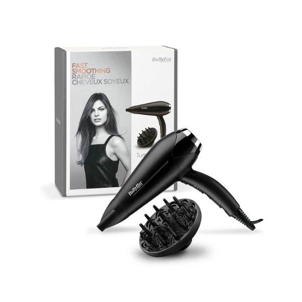 سيشوار و مجفف شعر من BaByliss بقوة 2200 واط مع محرك DC - سرعتين - ثلاث مستويات حرارة - D572DSDE