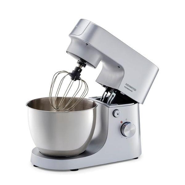 عجانة من KENWOOD سلسلة HomeBake - وعاء معدني سعة 5 لتر - استطاعة 1400 واط – 6 سرعات تحكم - KHH01.000SI