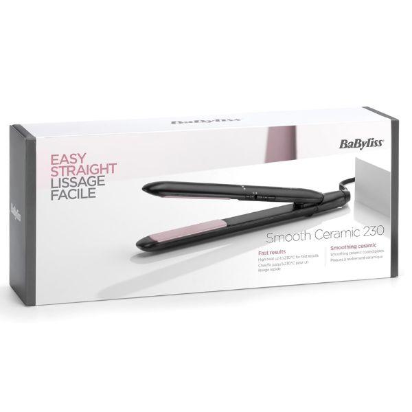 جهاز ليس الشعر من BaByliss - صفائح 22 مم - حرارة من 200° حتى 230° - استطاعة 41 واط - ST241SDE