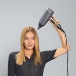 سيشوار ومصفف الشعر من Braun - مزود ب 3 ملحقات - 3 مستويات حرارة مع هواء بارد - استطاعة 2200 واط - BRHD435SDE