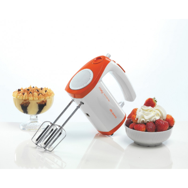 خفاقة يدوية Ariete - مع جرن سعة 2.4 لتر - 5 سرعات + تيربو - مضارب ستانلس ستيل - استطاعة 300W