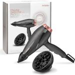 سيشوار ومجفف شعر من BaByliss بقوة 2100 واط مع محرك AC وملحقات للتجفيف والتجعيد - 6709DSDE