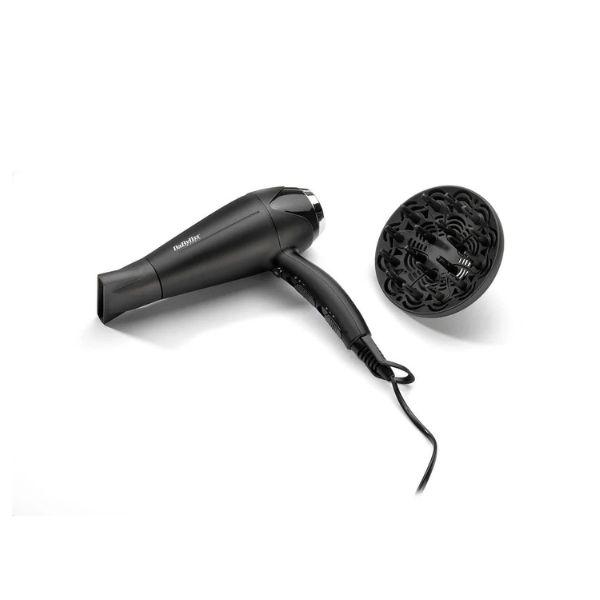 سيشوار و مجفف شعر من BaByliss بقوة 2200 واط مع محرك DC - سرعتين - ثلاث مستويات حرارة - D572DSDE