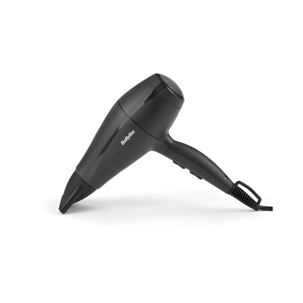 سيشوار ومجفف شعر من BaByliss بقوة تدفق هواء عالية 2000 واط مع محرك DC - سرعتين - ثلاث مستويات حرارة- 5910EDS