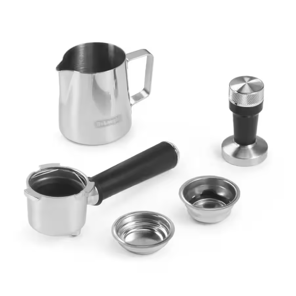 ماكينة قهوة Delonghi إسبريسو وكابوتشينو - 15 بار - بيج - ميزة التوقف الأوتوماتيكي - 1300W