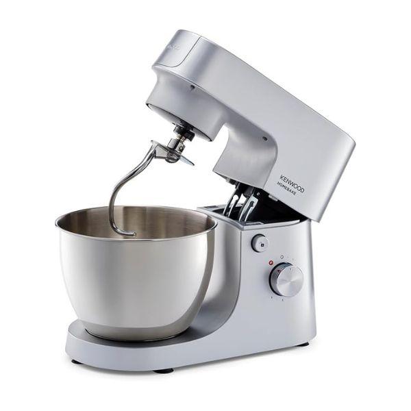 عجانة من KENWOOD سلسلة HomeBake - وعاء معدني سعة 5 لتر - استطاعة 1400 واط – 6 سرعات تحكم - KHH01.000SI