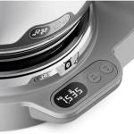 عجانة من KENWOOD - مصنوعة من Titanium - حجم XL - وعاء مزدوج 7 لتر + 5 لتر - استطاعة 1200 واط – مزودة بميزان إلكتروني وخلاط زجاجي وفرامة لحمة- KVL85.344SI