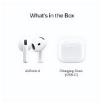 AirPods 4 – سماعات لاسلكية بصوت نقي وواضح مع عزل صوتي متقدم