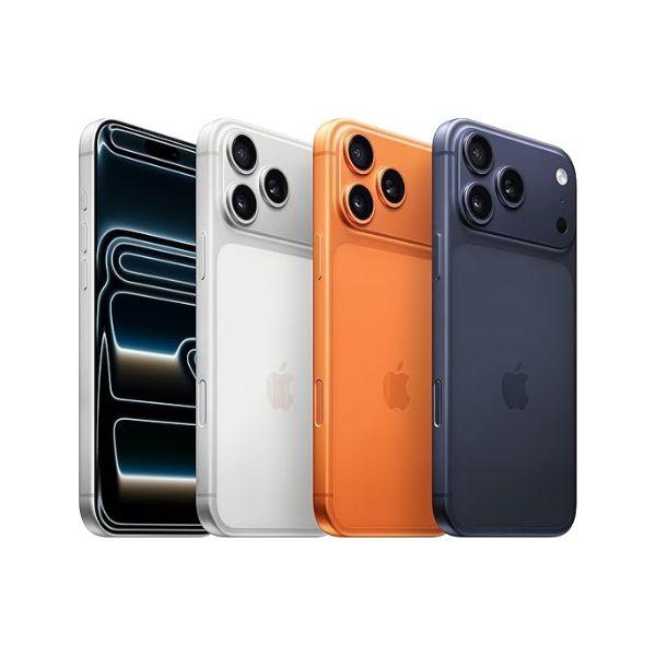 آيفون iPhone 17 Pro Max 2025 شاشة 6.9 إنش 4K وكاميرا 48MP مع معالج A19 Pro