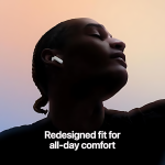 AirPods 4 – سماعات لاسلكية بصوت نقي وواضح مع عزل صوتي متقدم