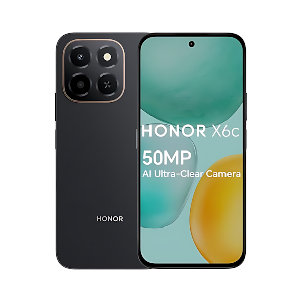 HONOR X6c – هاتف ذكي بأداء قوي، بطارية 5300mAh وكاميرا 50MP