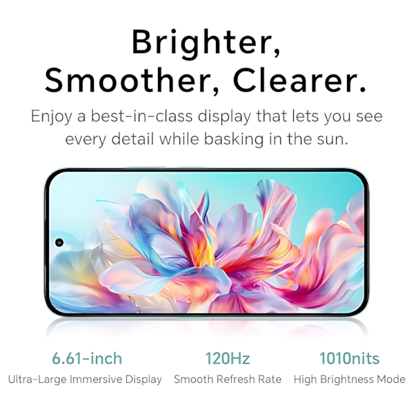 HONOR X6c – هاتف ذكي بأداء قوي، بطارية 5300mAh وكاميرا 50MP