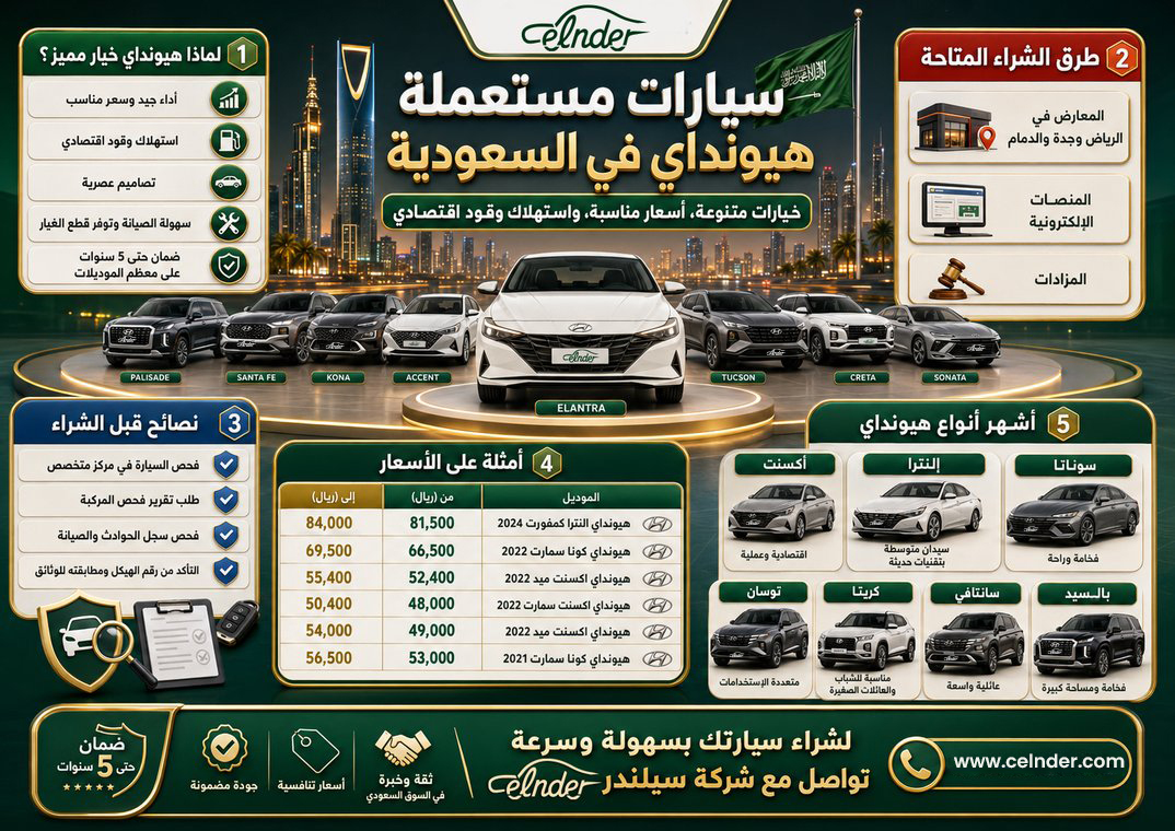 سيارات مستعملة هيونداي في السعودية